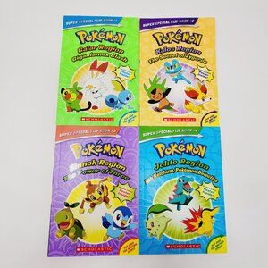 POKEMON Super Special Chapter Book Set complete with double sided POSTERS